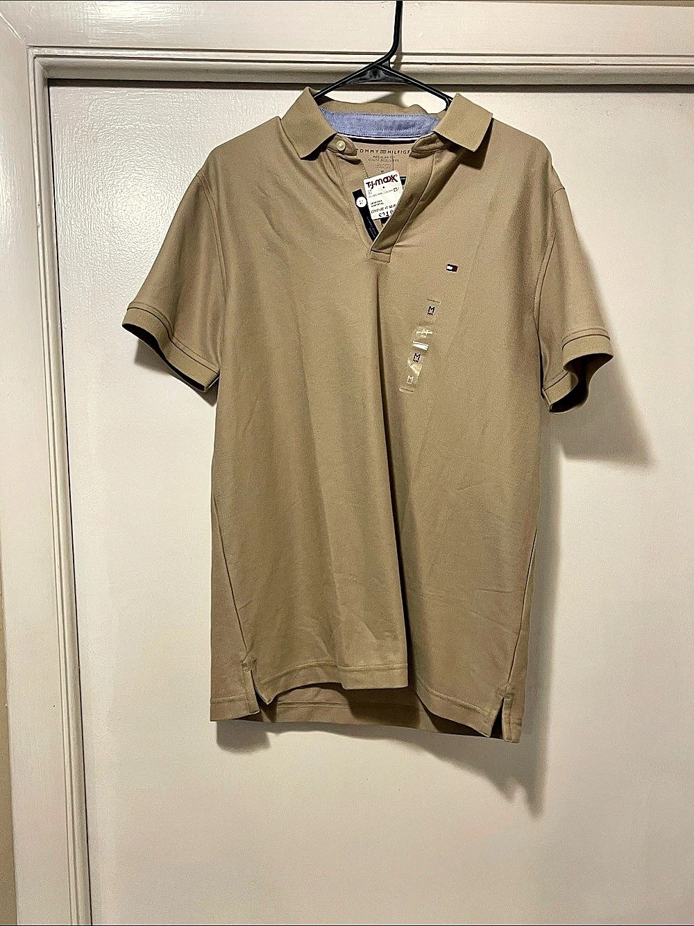 Tommy Hilfiger Regular Fit  Polo Beige MediumNWT